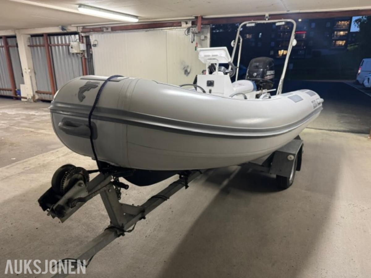 Rib Caribe C-12 Rib med 30 HK Mercury påhengsmotor